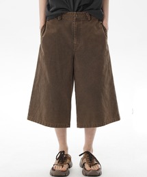 MASONPRINCE（メイソンプリンス）の「ワイドシルエット クロップドパンツ DK3117【MASONPRINCE】（その他パンツ）」