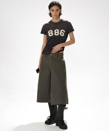 MASONPRINCE（メイソンプリンス）の「ワイドシルエット クロップドパンツ DK3117【MASONPRINCE】（その他パンツ）」