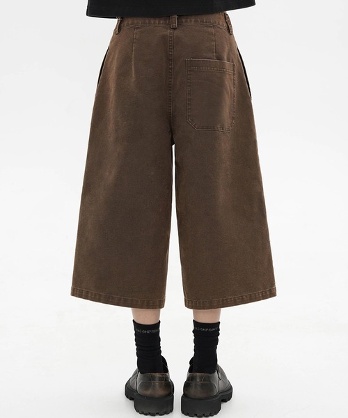 MASONPRINCE(メイソンプリンス)の「ワイドシルエット クロップドパンツ DK3117【MASONPRINCE】(その他パンツ・メンズ・ブラウン/ブラック/カーキ・L/M/S/XL)」の11枚目の写真
