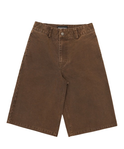 MASONPRINCE(メイソンプリンス)の「ワイドシルエット クロップドパンツ DK3117【MASONPRINCE】(その他パンツ・メンズ・ブラウン/ブラック/カーキ・L/M/S/XL)」の12枚目の写真