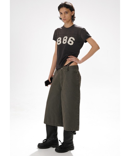 MASONPRINCE(メイソンプリンス)の「ワイドシルエット クロップドパンツ DK3117【MASONPRINCE】(その他パンツ・メンズ・ブラウン/ブラック/カーキ・L/M/S/XL)」の14枚目の写真