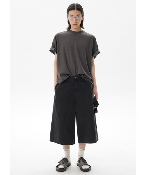 MASONPRINCE(メイソンプリンス)の「ワイドシルエット クロップドパンツ DK3117【MASONPRINCE】(その他パンツ・メンズ・ブラウン/ブラック/カーキ・L/M/S/XL)」の18枚目の写真