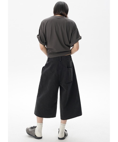 MASONPRINCE(メイソンプリンス)の「ワイドシルエット クロップドパンツ DK3117【MASONPRINCE】(その他パンツ・メンズ・ブラウン/ブラック/カーキ・L/M/S/XL)」の19枚目の写真