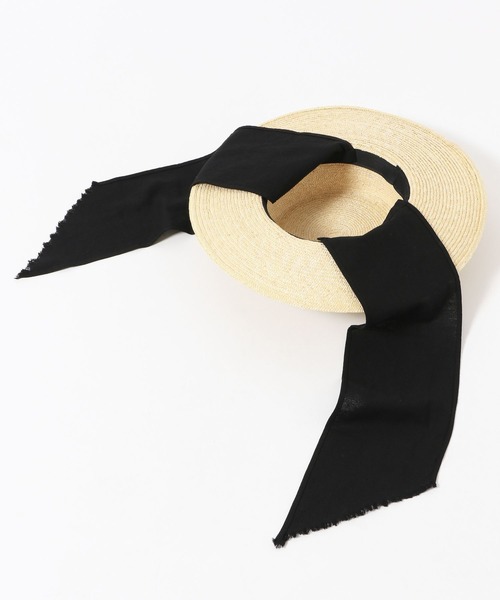 LOWRYS FARM（ローリーズファーム）の「カンカンボウ　 253108（ハット・レディース・ブラック/ベージュ・FREE）」の5枚目の写真