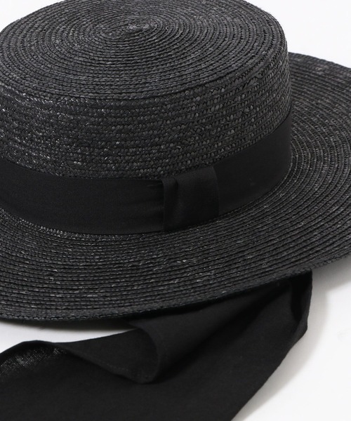 LOWRYS FARM（ローリーズファーム）の「カンカンボウ　 253108（ハット・レディース・ブラック/ベージュ・FREE）」の10枚目の写真