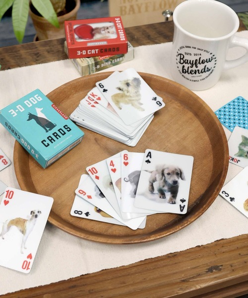 BAYFLOW（ベイフロー）の「[角度で絵柄が変わる!]アニマルトランプ（おもちゃ・レディース・その他3/その他2/その他1・0）」の2枚目の写真