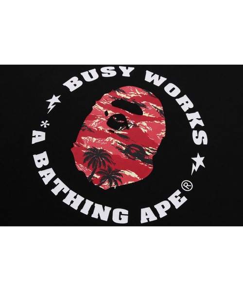 PALM TREE CAMO BUSY WORKS STA RELAXED FIT TEE（Tシャツ