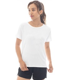 BILLABONG レディース 【ACTIVE】 ACTIVE BACK HOLE MESH TEE アクティブウェア 【2025年春夏モデル】/ビラボントレーニングTシャツ