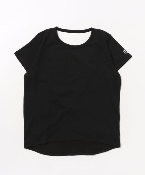 BILLABONG(ビラボン)の「BILLABONG レディース 【ACTIVE】 ACTIVE BACK HOLE MESH TEE アクティブウェア 【2025年春夏モデル】/ビラボントレーニングTシャツ(Tシャツ/カットソー・レディース・ホワイト/ブラック・MEDIUM)」の11枚目の写真
