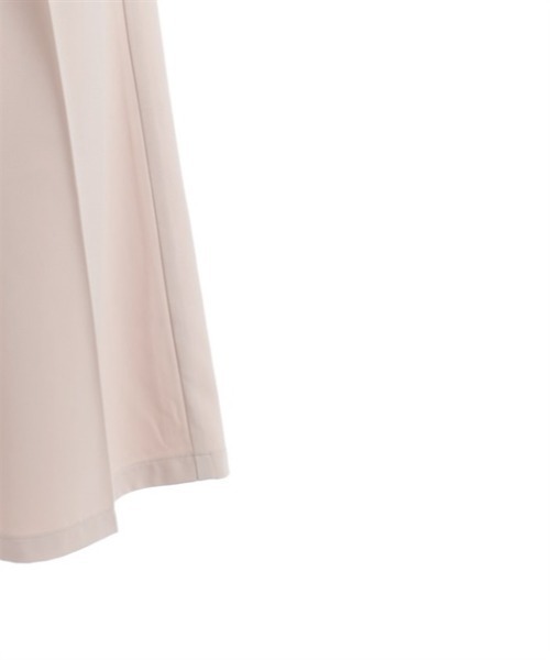 axes femme（アクシーズファム）の「調節ボタンストレートパンツ（その他パンツ・レディース・ブラック/ベージュ・LARGE/MEDIUM）」の4枚目の写真