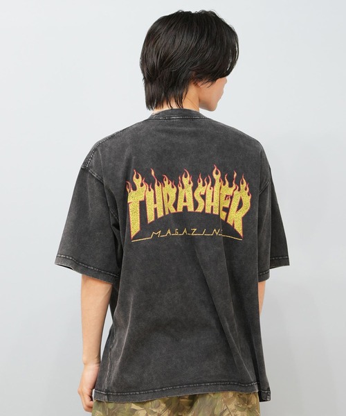 激レア　レーザーラッシュTシャツ セール】【ムラサキスポーツ限定】THRASHER/スラッシャー 半袖T