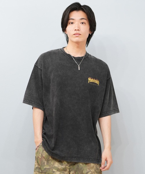激レア　レーザーラッシュTシャツ セール】【ムラサキスポーツ限定】THRASHER/スラッシャー 半袖T