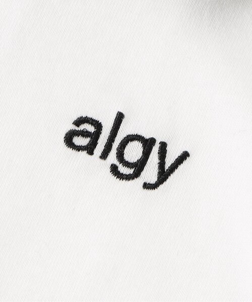 algy（アルジー）の「フロントジップシャーリング半袖T（Tシャツ/カットソー・キッズ・ブラック/サックスブルー/オフホワイト・X-SMALL/XX-SMALL/SMALL/MEDIUM）」の12枚目の写真