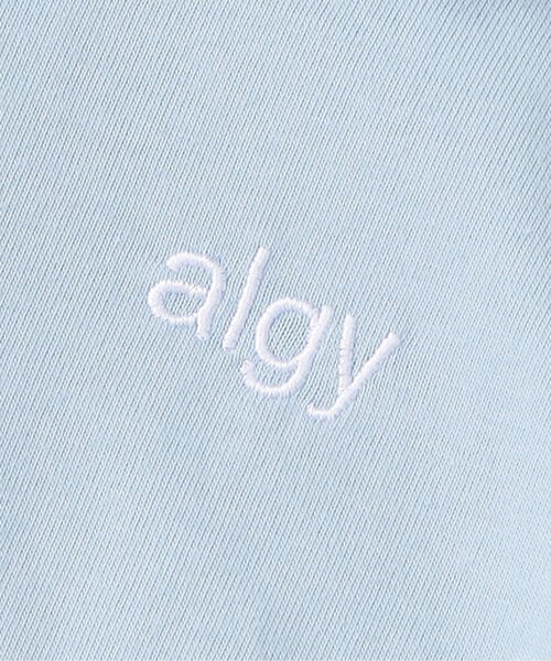 algy（アルジー）の「フロントジップシャーリング半袖T（Tシャツ/カットソー・キッズ・ブラック/サックスブルー/オフホワイト・X-SMALL/XX-SMALL/SMALL/MEDIUM）」の14枚目の写真