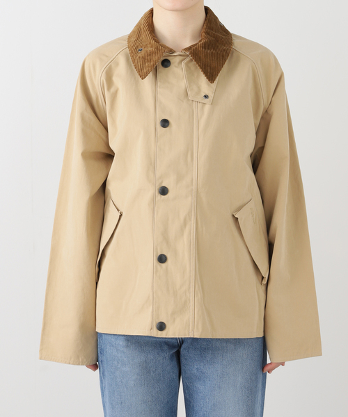 IENA(イエナ)の「Barbour/バブアー TRANSPORTER CASUAL JK ジャケット LMCA0931ST51(その他アウター・レディース・ベージュ・38/36)」の12枚目の写真