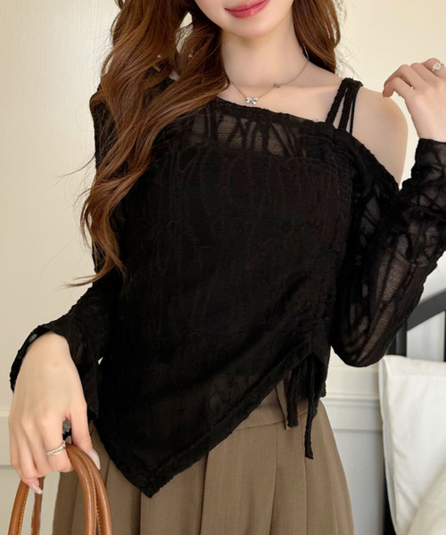 OneMall provides ZOZO products: アシンメトリー ネックデザイン