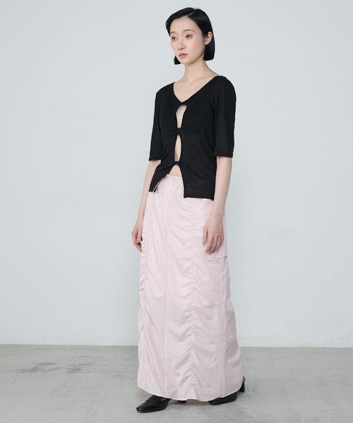 na.e smooth Skirt ナエ スムーススカート na.e smooth Skirt ナエ スムーススカート（Smooth wrap strech