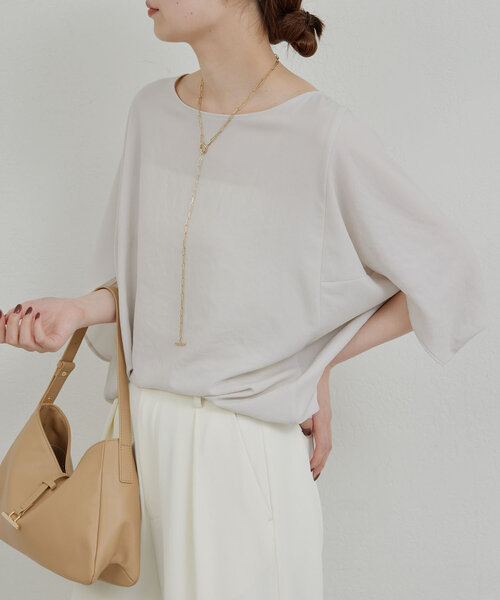 GALLARDAGALANTE（ガリャルダガランテ）の「ラミーバックフレアシャツ