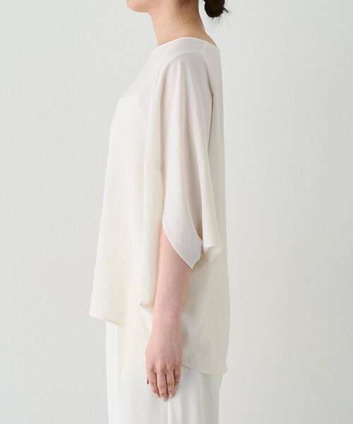 GALLARDAGALANTE(ガリャルダガランテ)の「ドルマンジャージープルオーバー(シャツ/ブラウス・レディース・イエロー/ブラック/ホワイト/ライトグレー・FREE)」の14枚目の写真