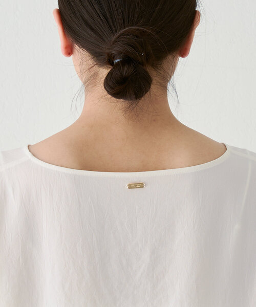 GALLARDAGALANTE(ガリャルダガランテ)の「ドルマンジャージープルオーバー(シャツ/ブラウス・レディース・イエロー/ブラック/ホワイト/ライトグレー・FREE)」の16枚目の写真