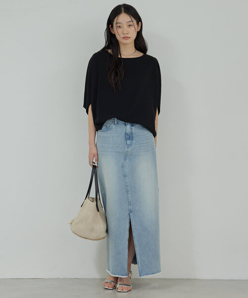 GALLARDAGALANTE(ガリャルダガランテ)の「ドルマンジャージープルオーバー(シャツ/ブラウス・レディース・イエロー/ブラック/ホワイト/ライトグレー・FREE)」の22枚目の写真