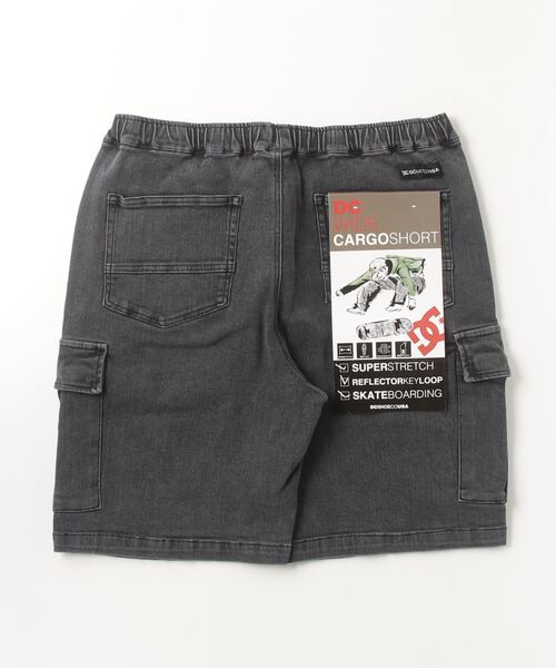 DC SHOES（ディーシーシューズ）の「ディーシーシューズ  25 WIDE CARGO SHORT（カーゴパンツ・メンズ・ブラック/ブルー・LL/M/L）」の3枚目の写真