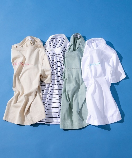 ヒューマンウーマン（human woman）/◆天竺ロゴＴシャツ ◇天竺ロゴTシャツ（Tシャツ/カットソー）｜human woman（ヒューマン