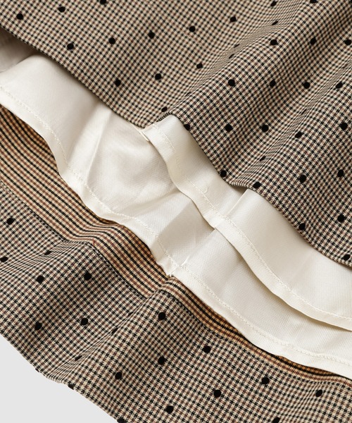 GANNI(ガニー)の「Flock Check Suiting Corset Mini Dress(ドレス・レディース・その他・36)」の11枚目の写真
