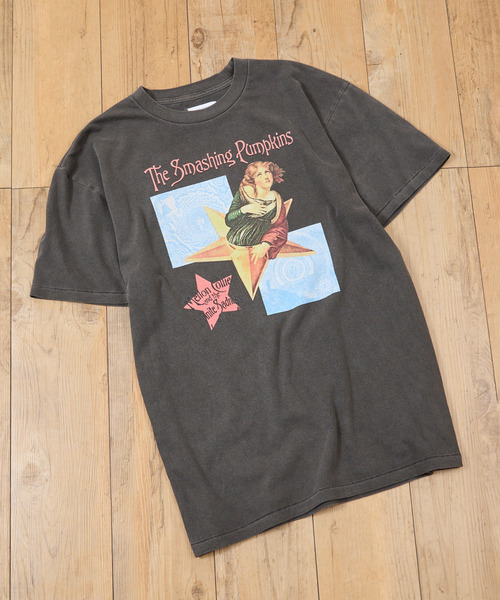 Insonnia PROJECTS（インソニアプロジェクト）の「Insonnia Projects インソニアプロジェクツ / MCA INFINITE SADNESS TOUR TEE-A The Smashing Pumpkins スマッシング・パンプキンズ グラフィックプリントビッグシルエットTシャツ バンドT スマパン / IP-TSP-006（Tシャツ/カットソー・メンズ・ブラック/ホワイト・0/1/2/3）」の9枚目の写真