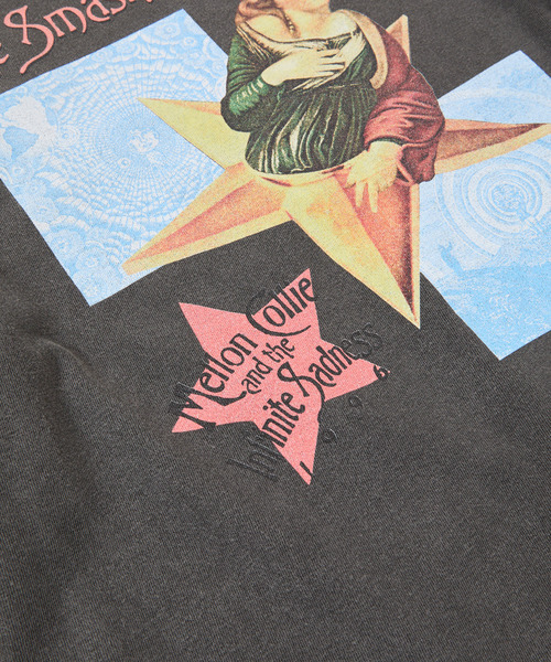 Insonnia PROJECTS（インソニアプロジェクト）の「Insonnia Projects インソニアプロジェクツ / MCA INFINITE SADNESS TOUR TEE-A The Smashing Pumpkins スマッシング・パンプキンズ グラフィックプリントビッグシルエットTシャツ バンドT スマパン / IP-TSP-006（Tシャツ/カットソー・メンズ・ブラック/ホワイト・0/1/2/3）」の12枚目の写真