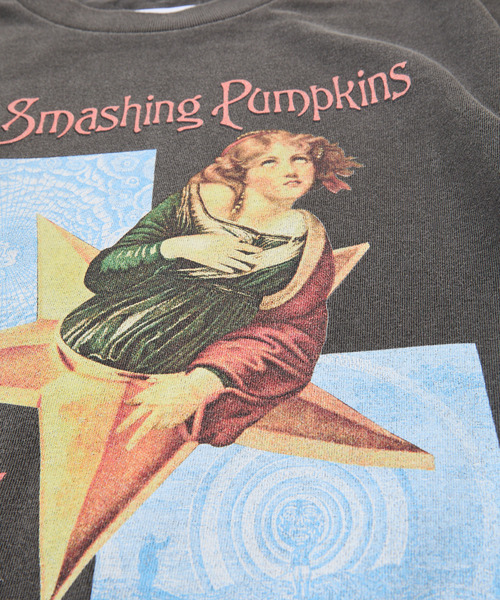 Insonnia PROJECTS（インソニアプロジェクト）の「Insonnia Projects インソニアプロジェクツ / MCA INFINITE SADNESS TOUR TEE-A The Smashing Pumpkins スマッシング・パンプキンズ グラフィックプリントビッグシルエットTシャツ バンドT スマパン / IP-TSP-006（Tシャツ/カットソー・メンズ・ブラック/ホワイト・0/1/2/3）」の14枚目の写真