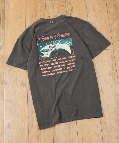 Insonnia PROJECTS（インソニアプロジェクト）の「Insonnia Projects インソニアプロジェクツ / MCA INFINITE SADNESS TOUR TEE-A The Smashing Pumpkins スマッシング・パンプキンズ グラフィックプリントビッグシルエットTシャツ バンドT スマパン / IP-TSP-006（Tシャツ/カットソー・メンズ・ブラック/ホワイト・0/1/2/3）」の18枚目の写真