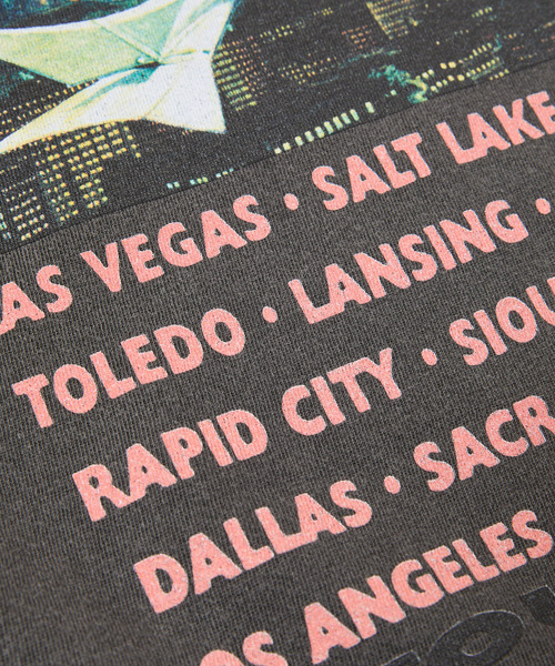 Insonnia PROJECTS（インソニアプロジェクト）の「Insonnia Projects インソニアプロジェクツ / MCA INFINITE SADNESS TOUR TEE-A The Smashing Pumpkins スマッシング・パンプキンズ グラフィックプリントビッグシルエットTシャツ バンドT スマパン / IP-TSP-006（Tシャツ/カットソー・メンズ・ブラック/ホワイト・0/1/2/3）」の21枚目の写真