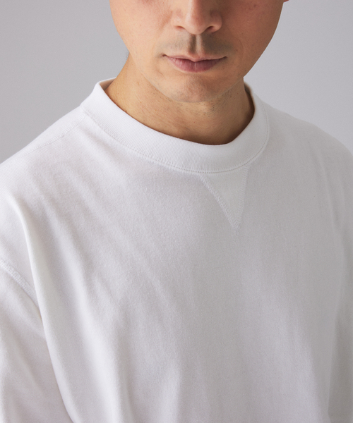 【新品】loopwheer lowercase 長袖Ｔシャツ　ループウィラー LOOPWHEELER for LOWERCASE ツリテンジク スウェット型 ワイドT