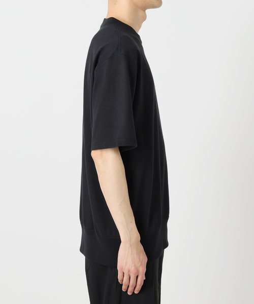 LOOPWHEELER(ループウィラー)の「LOOPWHEELER for LOWERCASE ツリテンジク スウェット型 ワイドTシャツ(Tシャツ/カットソー・メンズ・チャコールグレー/ブラック/ホワイト・SMALL/MEDIUM/LARGE/X-LARGE)」の15枚目の写真