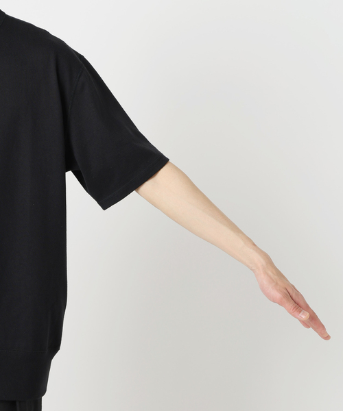 LOOPWHEELER(ループウィラー)の「LOOPWHEELER for LOWERCASE ツリテンジク スウェット型 ワイドTシャツ(Tシャツ/カットソー・メンズ・チャコールグレー/ブラック/ホワイト・SMALL/MEDIUM/LARGE/X-LARGE)」の16枚目の写真