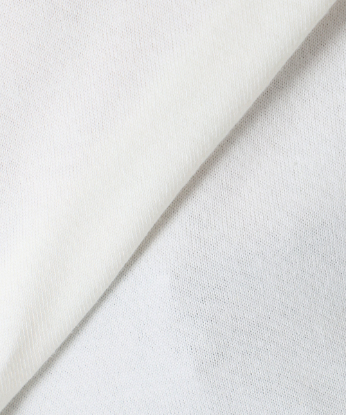 LOOPWHEELER(ループウィラー)の「LOOPWHEELER for LOWERCASE ツリテンジク スウェット型 ワイドTシャツ(Tシャツ/カットソー・メンズ・チャコールグレー/ブラック/ホワイト・SMALL/MEDIUM/LARGE/X-LARGE)」の12枚目の写真