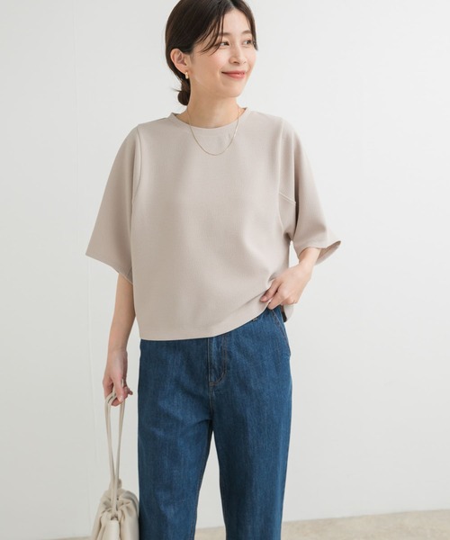 新品タグ付き　DOORS 袖ボリュームクロップドプルオーバー セール】袖ボリュームクロップドプルオーバー（Tシャツ
