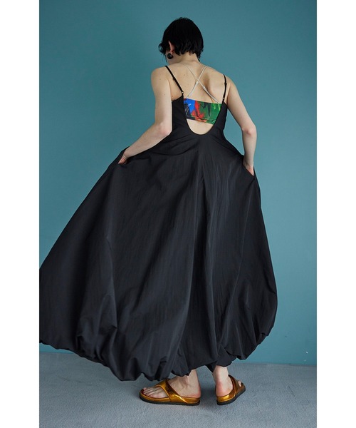 ワンピース OMMO QUILTING BALLOON OP OMMO】キルティングバルーンワンピース