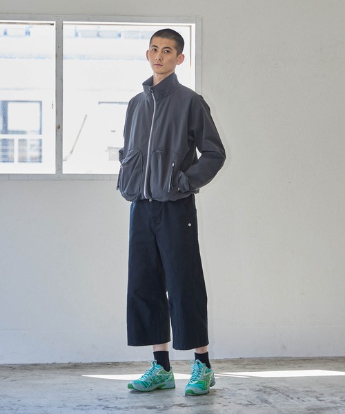 CONZ（コンズ）の「パネルカプリカットパンツ（デニムパンツ・メンズ・ブラック/ベージュ/ダークグレー・1/3/2）」の4枚目の写真