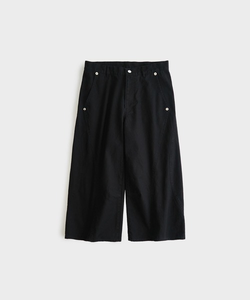 CONZ（コンズ）の「パネルカプリカットパンツ（デニムパンツ・メンズ・ブラック/ベージュ/ダークグレー・1/3/2）」の14枚目の写真