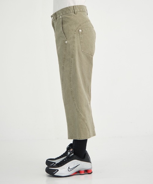 CONZ（コンズ）の「パネルカプリカットパンツ（デニムパンツ・メンズ・ブラック/ベージュ/ダークグレー・1/3/2）」の18枚目の写真