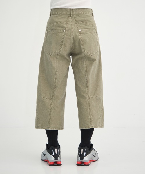 CONZ（コンズ）の「パネルカプリカットパンツ（デニムパンツ・メンズ・ブラック/ベージュ/ダークグレー・1/3/2）」の19枚目の写真