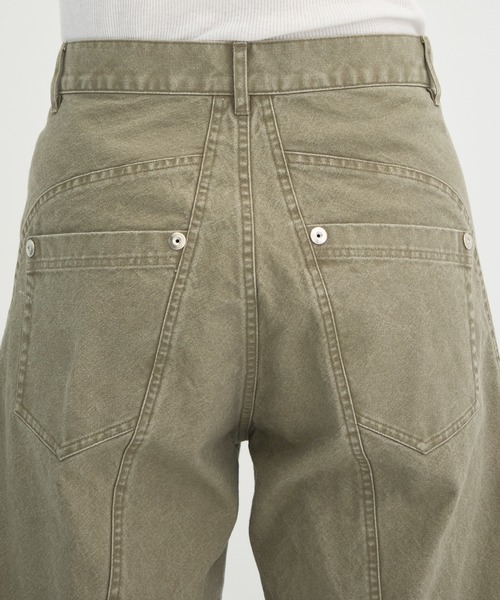 CONZ（コンズ）の「パネルカプリカットパンツ（デニムパンツ・メンズ・ブラック/ベージュ/ダークグレー・1/3/2）」の22枚目の写真