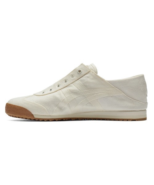 Onitsuka Tiger(オニツカタイガー)の「MEXICO 66 SD PARATY / メキシコ 66 エスディー パラティー(スリッポン・レディース・ベージュ系その他/アイボリー/ダークブラウン・29/28.5/25.5/26.5/27.5/22.5/24.5/23.5/23/24/25/26/27/28)」の7枚目の写真