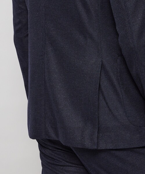 MACKINTOSH LONDON（マッキントッシュ ロンドン）の「【WEB・一部店舗限定】【BREASY JACKET】メランジメッシュジャージーセットアップジャケット（テーラードジャケット・メンズ・ネイビー/グレー・40/42/38）」の15枚目の写真