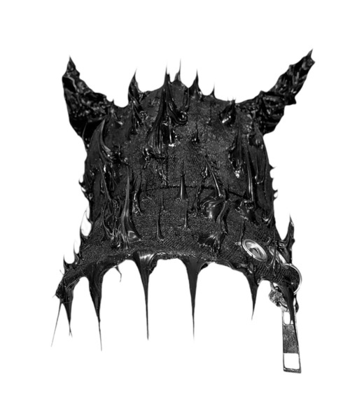 UNIZ】Demon Venom Cap / 【ユニズ】ツノ付きデニムキャップ（キャップ