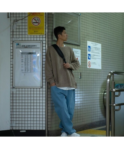 Kinetics(キネティクス)の「FLATLUX Moss Sweater (フラットラックス モス セーター)(ニット/セーター・メンズ・サンドベージュ・MEDIUM)」の6枚目の写真