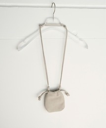 anuke（アンヌーク）の「Leather Mini Pochette（ハンドバッグ）」