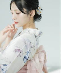 Dita | クリアフラワー髪飾りセット【K】(和装小物)
